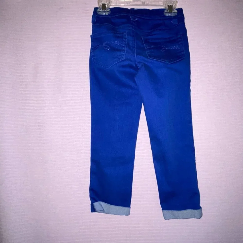NWT Girls Blue Jeans Justice Size 10S Stretch Extremely Comfortable
